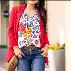 Vintage Linen Blazer